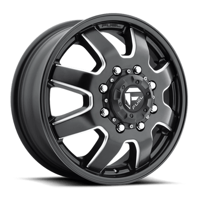 Fuel 1PC D538 MAVERICK 17X6.5 MATTE BLACK MILLED
