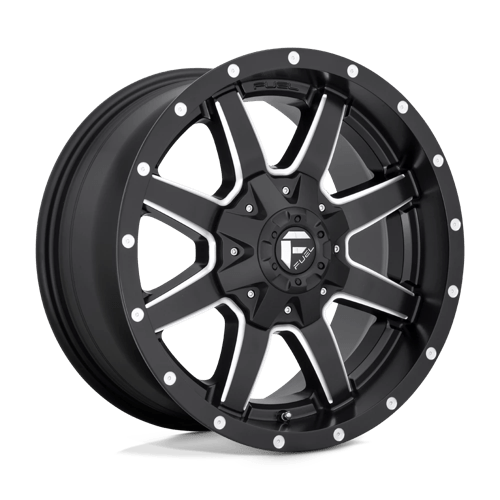 Fuel 1PC D538 MAVERICK 17X8.5 MATTE BLACK MILLED