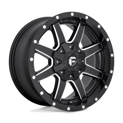 Fuel 1PC D538 MAVERICK 17X8.5 MATTE BLACK MILLED