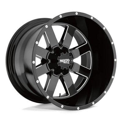 Moto Metal MO962 18X9 GLOSS BLACK MILLED