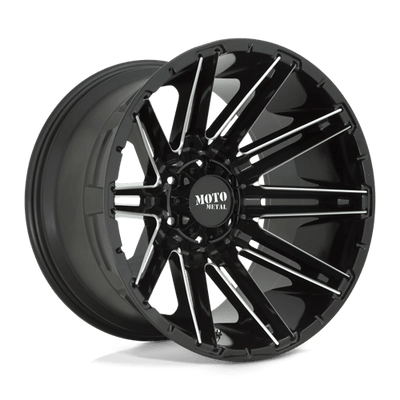 Moto Metal MO998 KRAKEN 22X10 GLOSS BLACK MILLED