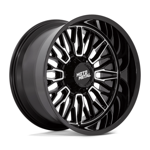 Moto Metal MO809 STINGER 22X12 GLOSS BLACK MACHINED