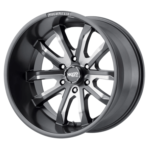 Moto Metal MO983 DAGGER 20X9 SATIN GRAY MILLED