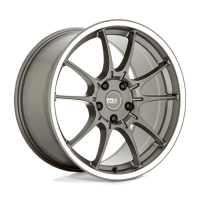 Motegi MR152 SS5 17X8 GUNMETAL W/ MACHINED LIP