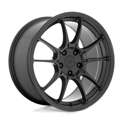 Motegi MR152 SS5 19X8.5 SATIN BLACK