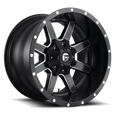 Fuel 1PC D538 MAVERICK 20X12 MATTE BLACK MILLED