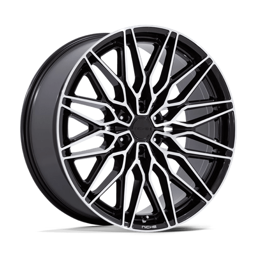 Niche 1PC NC278 CALABRIA 6 22X9.5 GLOSS BLACK W/ MACHINED