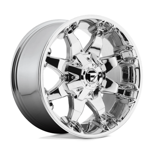 Fuel 1PC D508 OCTANE 20X12 CHROME PLATED
