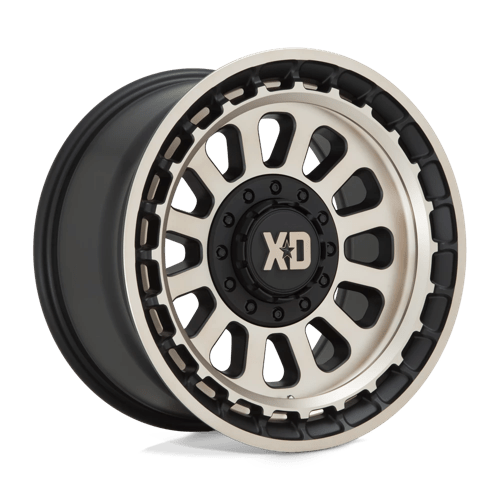 XD XD856 OMEGA 17X9 SATIN BLACK W/ BRONZE TINT