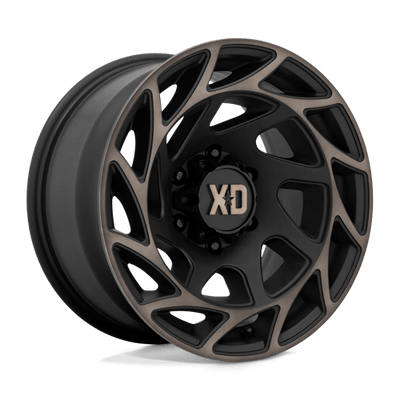 XD XD860 ONSLAUGHT 17X9 SATIN BLACK W/ BRONZE TINT