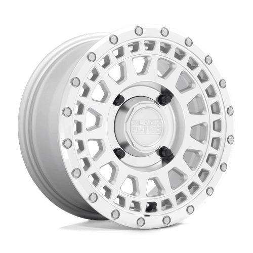 Black Rhino Hard Alloys - UTV PARKER UTV 15X7 SILVER W/ MIRROR CUT FACE