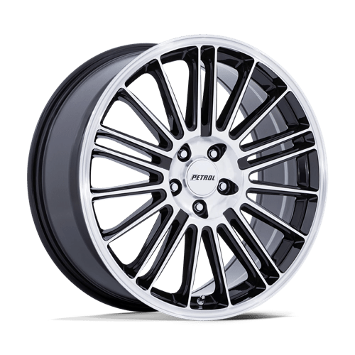 Petrol PE001 P1D 19X8 GLOSS BLACK W/ MACHINED FACE