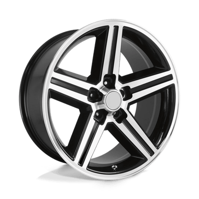 Performance Replicas PR148 16X8 GLOSS BLACK MACHINED