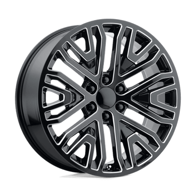Performance Replicas PR197 20X9 GLOSS BLACK MILLED