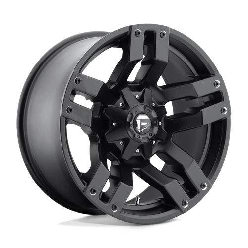 Fuel 1PC D515 PUMP 20X10 MATTE BLACK