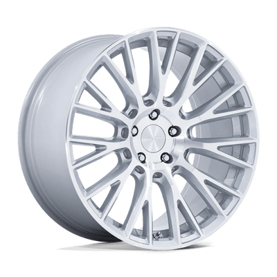 Rotiform RC201 LSE 20X10 GLOSS SILVER W/ MACHINED FACE