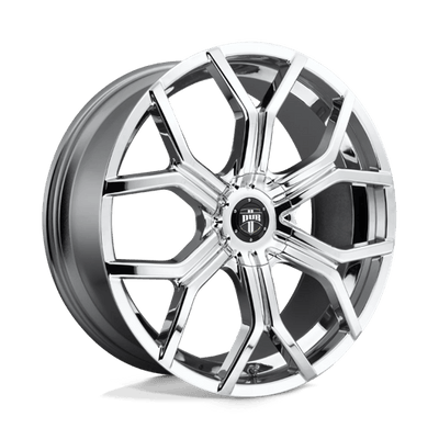 DUB 1PC S207 ROYALTY 22X9.5 CHROME PLATED