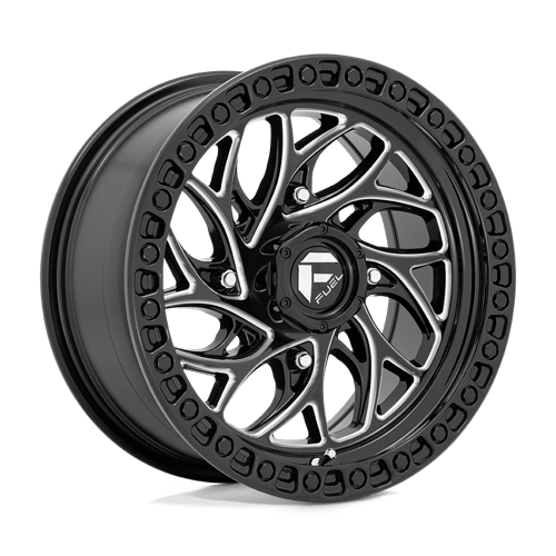 Fuel UTV D741 RUNNER 24X7 GLOSS BLACK MILLED