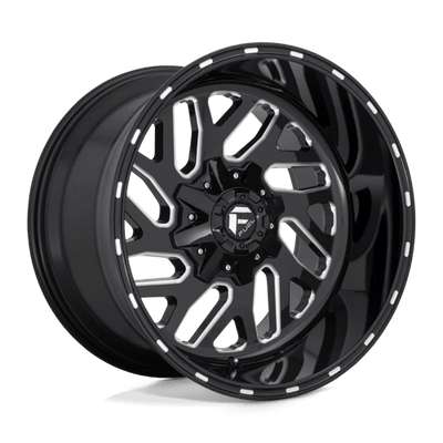 Fuel 1PC D581 TRITON 20X10 GLOSS BLACK MILLED