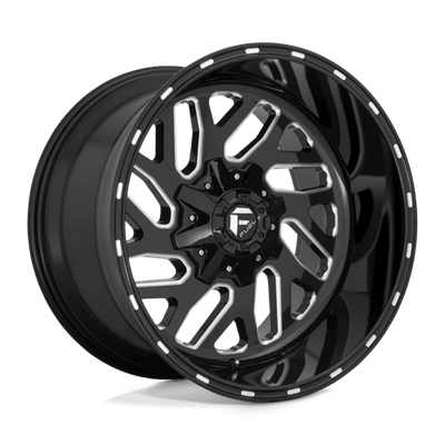 Fuel 1PC D581 TRITON 22X14 GLOSS BLACK MILLED