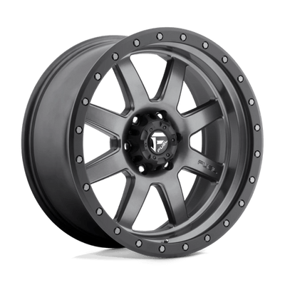Fuel 1PC D552 TROPHY 20X9 MATTE GUN METAL BLACK BEAD RING