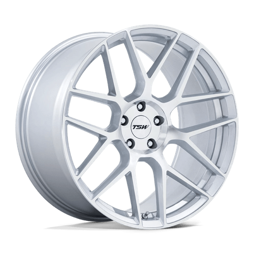 TSW TW002 LASARTHE 20X10.5 GLOSS SILVER MACHINED
