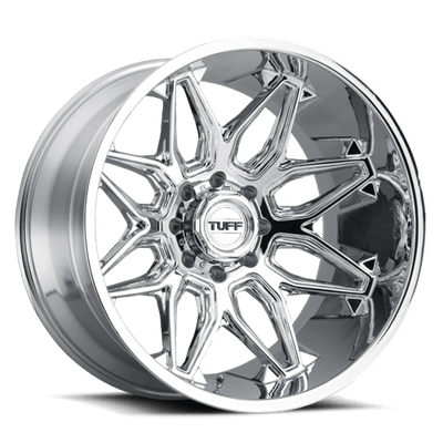 Tuff T3B 22X12 CHROME
