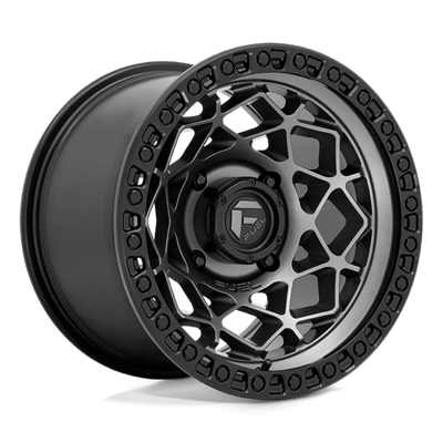 Fuel UTV D784 UNIT UTV 15X10 GUNMETAL W/ MATTE BLACK RING