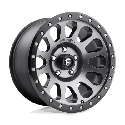 Fuel 1PC D601 VECTOR 20X10 MATTE GUN METAL BLACK BEAD RING