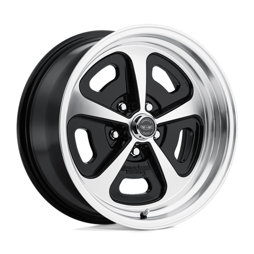 American Racing Vintage VN501 500 MONO CAST 17X8 GLOSS BLACK MACHINED