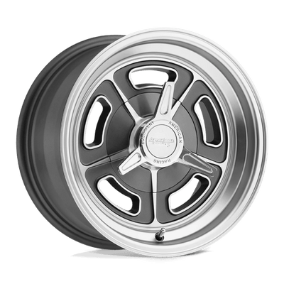 American Racing Vintage VN502 15X8 MAG GRAY MACHINED