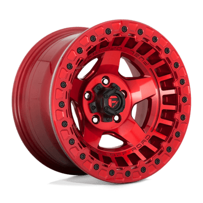 Fuel 1PC D117 WARP BEADLOCK 17X9 CANDY RED