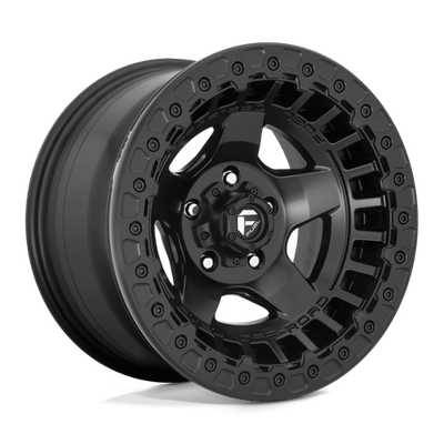 Fuel 1PC D118 WARP BEADLOCK 17X9 MATTE BLACK