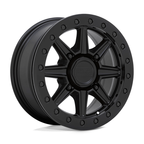 Black Rhino Hard Alloys - UTV WEBB UTV BEADLOCK 15X7 MATTE BLACK