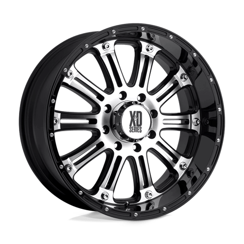 XD XD795 HOSS 16X8 GLOSS BLACK MACHINED