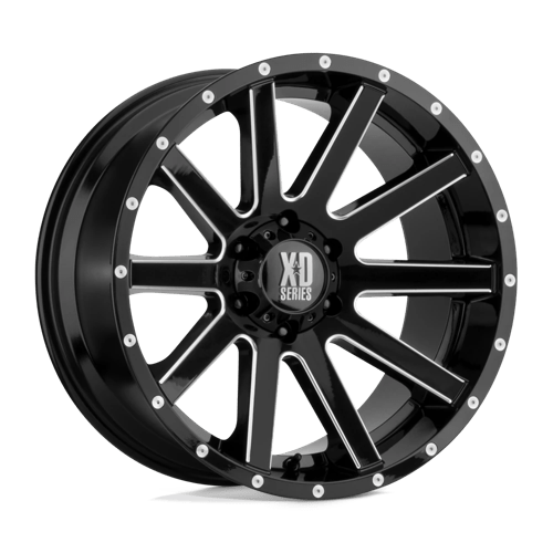 XD XD818 HEIST 20X10 SATIN BLACK MILLED