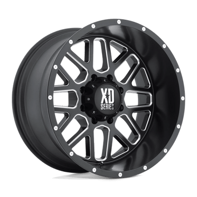 XD XD820 GRENADE 17X8.5 SATIN BLACK MILLED