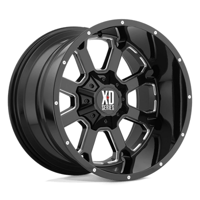 XD XD825 BUCK 25 20X9 GLOSS BLACK MILLED
