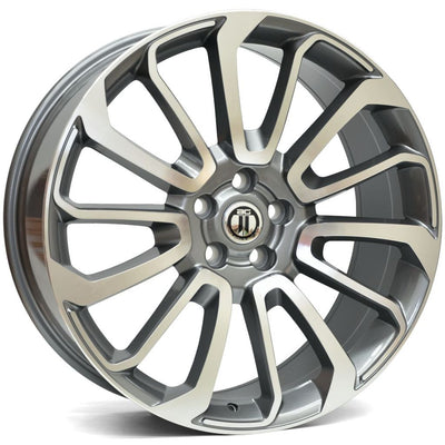 Image of AG FIN TITANIUM GREY MACHINED