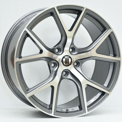 Image of AG HAWK TITANIUM GREY MACHINED