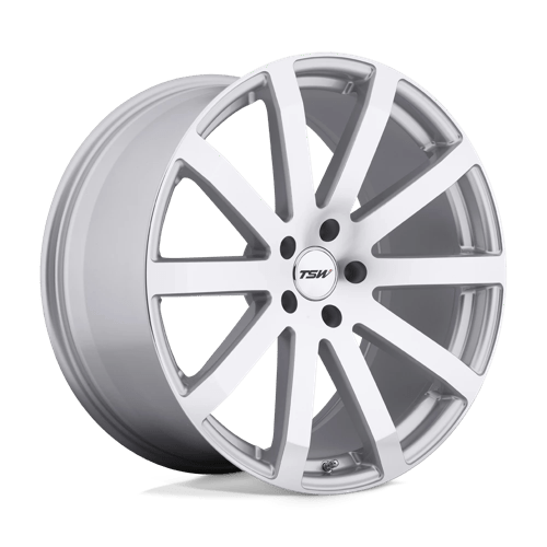 TSW BROOKLANDS 20X10 SILVER W/ MIRROR CUT FACE