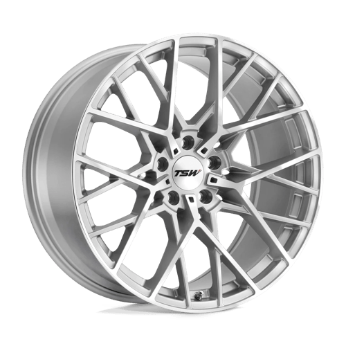 TSW SEBRING 17X8 SILVER W/  MIRROR CUT FACE