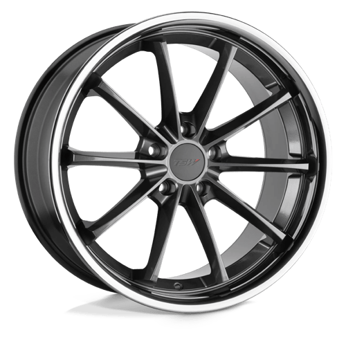 TSW SWEEP 19X9.5 GLOSS GUNMETAL W/ STAINLESS LIP