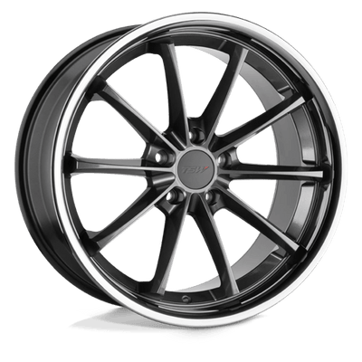 TSW SWEEP 19X9.5 GLOSS GUNMETAL W/ STAINLESS LIP