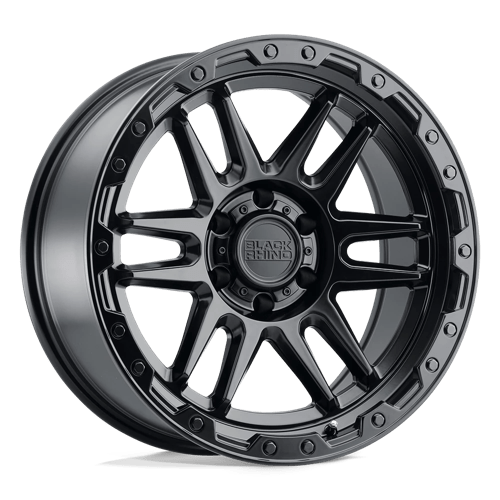 Black Rhino Hard Alloys APACHE 20X9 MATTE BLACK W/ BLACK BOLTS