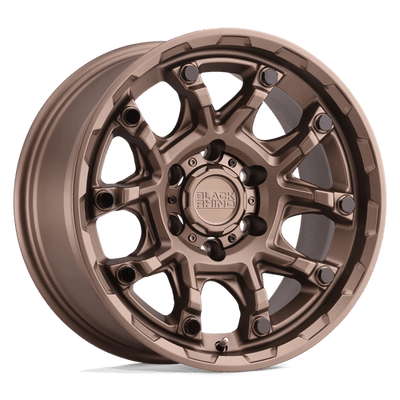 Black Rhino Hard Alloys ARK 20X9 BRONZE W/ GLOSS BLACK BOLTS