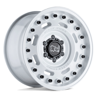 Black Rhino Hard Alloys AXLE 17X9.5 GLOSS WHITE