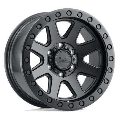 Black Rhino Hard Alloys BAKER 18X9 MATTE BLACK