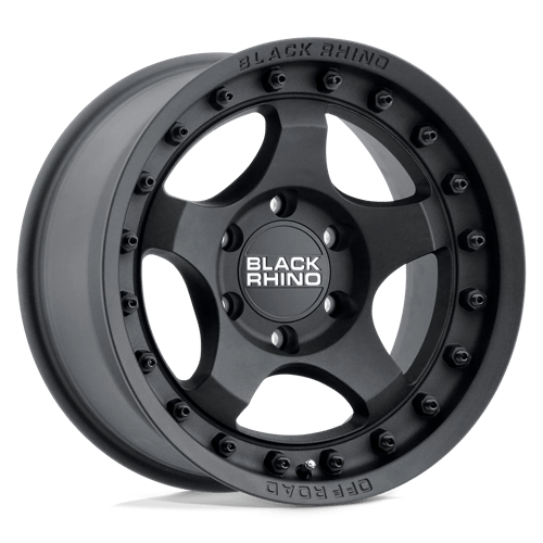 Black Rhino Hard Alloys BANTAM 16X8 TEXTURED BLACK