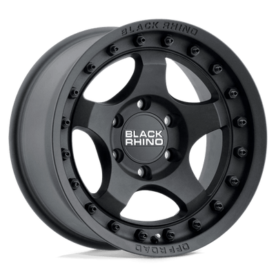 Black Rhino Hard Alloys BANTAM 16X8 TEXTURED BLACK